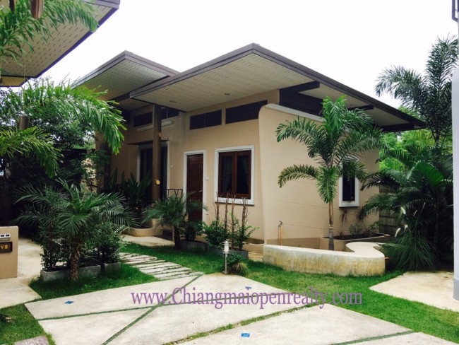 (English) [H386] Resort style house for Rent  @ Muang Chiangmai- Unavailable to Dec.2019-