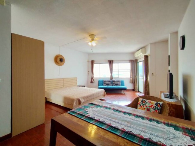 [CR003]Studio Room For Rent at Chiangmai Riverside Condominium 16th floor Near Nong-Hoi Market ,Chiangmai Airport