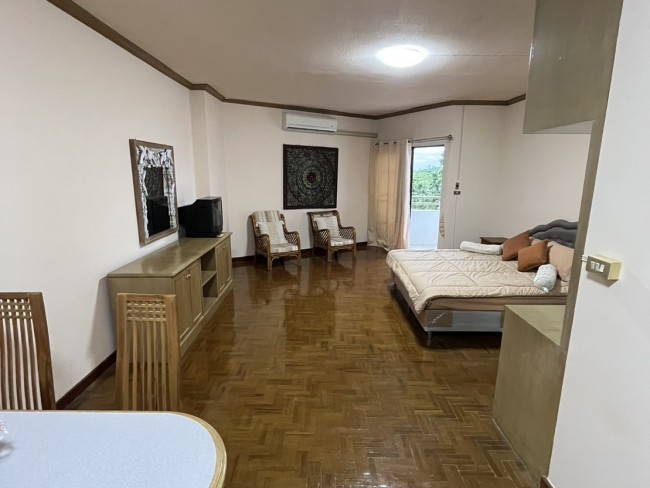 [CR130] Studio Room for rent with river view @ Chiang Mai Riverside Condominium Nong-Hoi