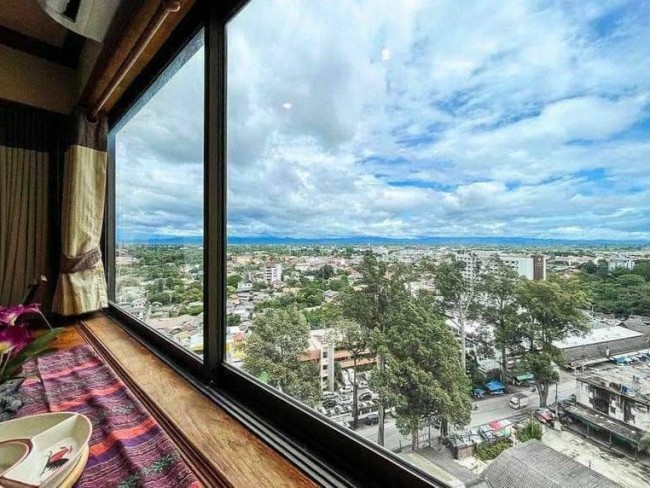 (CR001) For SALE 🔥 Lanna style room for sale at Chiangmai Riverside Condominium
