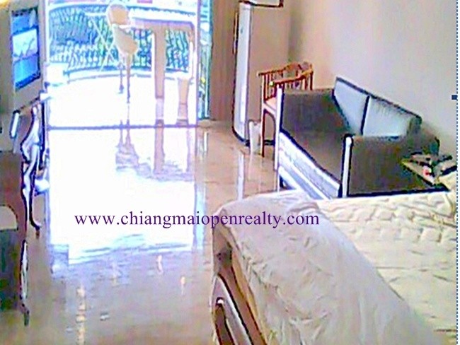 (English) [CH1440] Fully furnished and beautiful view studio for rent @ Hillside 4