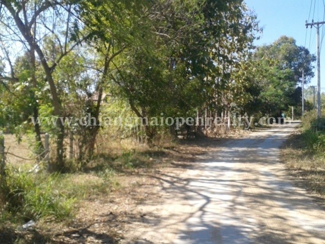 [L54] Land 1 Rai with full title deed (Chanote) for sale @ Nam Prae, Hang Dong