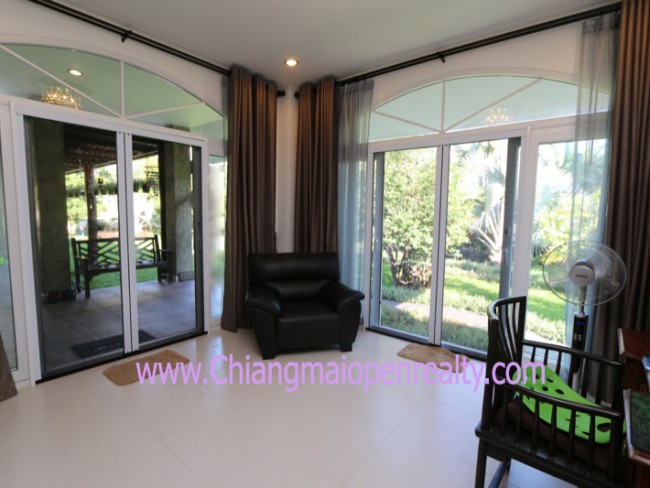 (English) [H371] House for Sale Single storey house with private swimming pool – San Na Meng , San Sai