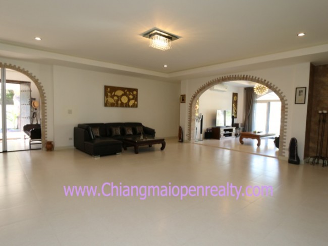 [H371] House for Sale Single storey house with private swimming pool – San Na Meng , San Sai