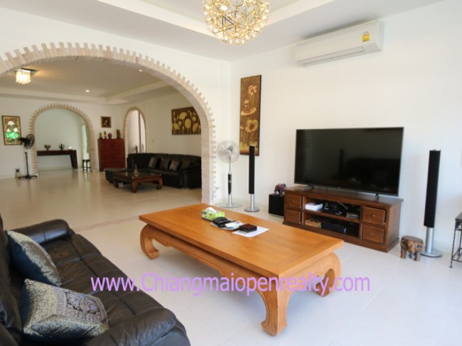 [H371] House for Sale Single storey house with private swimming pool – San Na Meng , San Sai