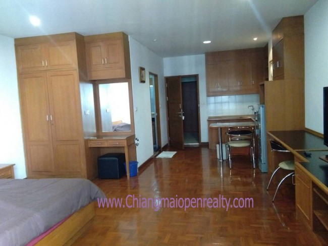 [CR158] Apartment for Rent studio River view @ Chiangmai Riverside condo