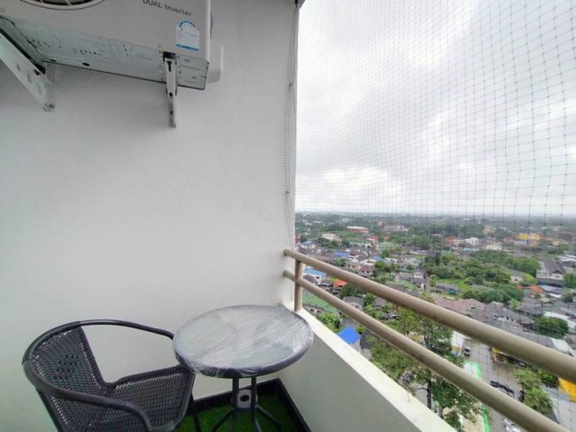 [CR068] New Renovated Studio room For Rent 16th floor 1 bedroom , fully-furnished with City view, Chiang Mai Near-by places: hospital, post office, Nong Hoi Market, Tops super Market, Rim Ping Supermarket, 7-11(Unavailable)