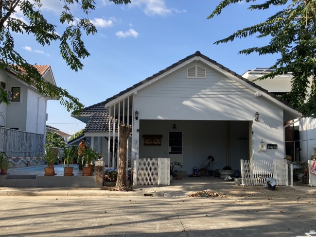 (Thai) [H595] House for rent with three bedrooms, four bathrooms, swimming pool at Tambon Nong Hoi, Mueang Chiang Mai District, Chiang Mai